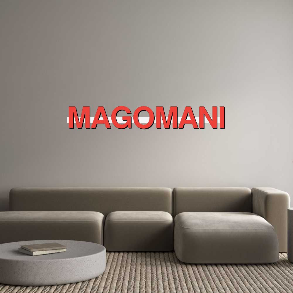 Custom Sign: MAGOMANI
