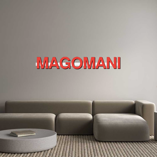 Custom Sign: MAGOMANI