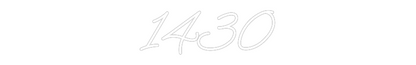Custom Neon: 1430