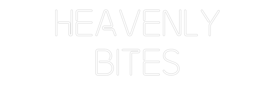 Custom Neon: Heavenly
Bites