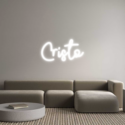 Custom Neon: Cristo