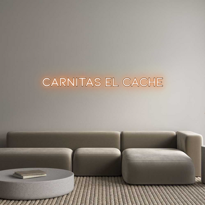 Custom Neon: Carnitas el C...