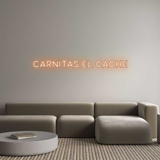Custom Neon: Carnitas el C...