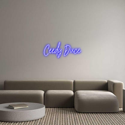 Custom Neon: Ceedy Duce