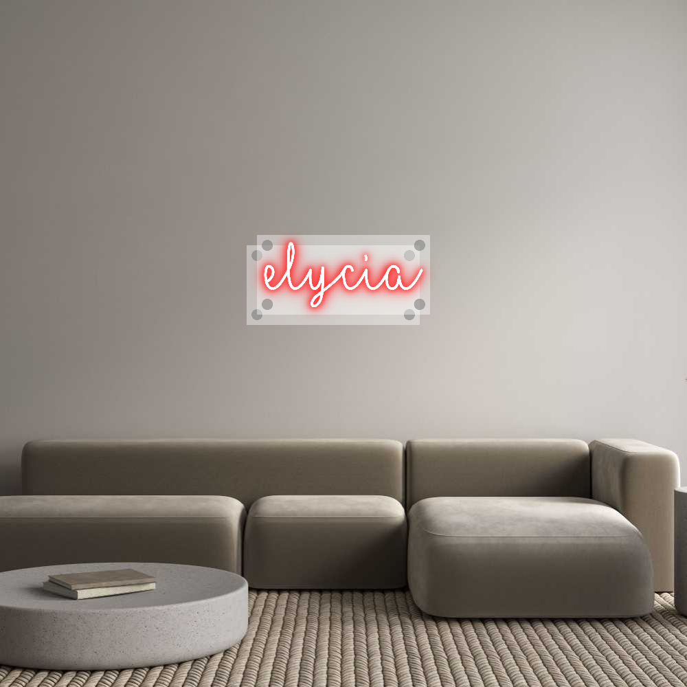 Custom Neon: elycia