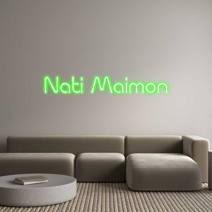 Custom Neon: Nati Maimon