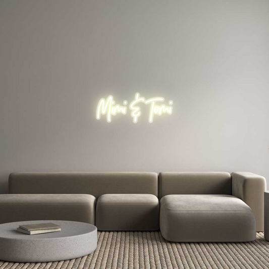 Custom Neon: Mimi & Tomi