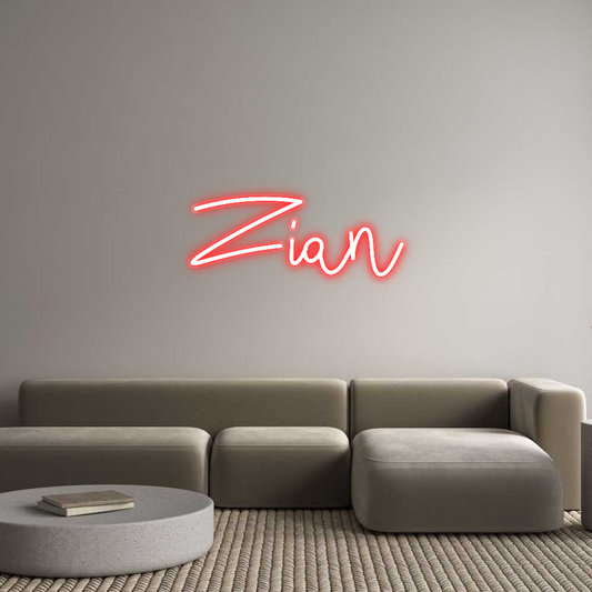 Custom Neon: Zian