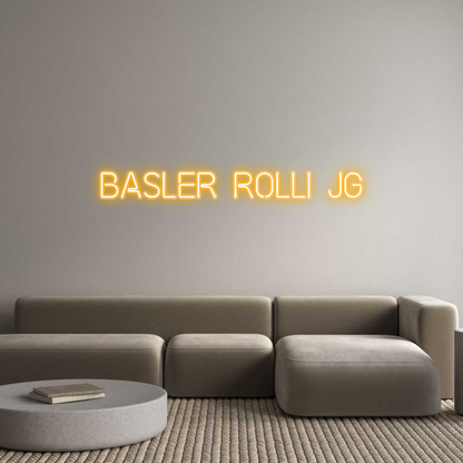 Custom Neon: Basler Rolli JG