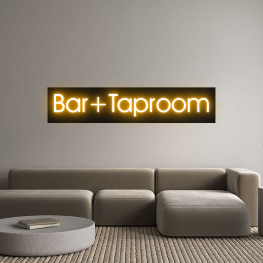 Custom Neon: Bar+Taproom
