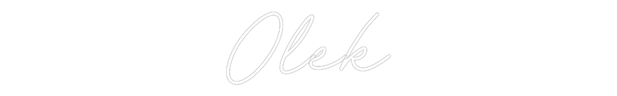 Custom Neon: Olek