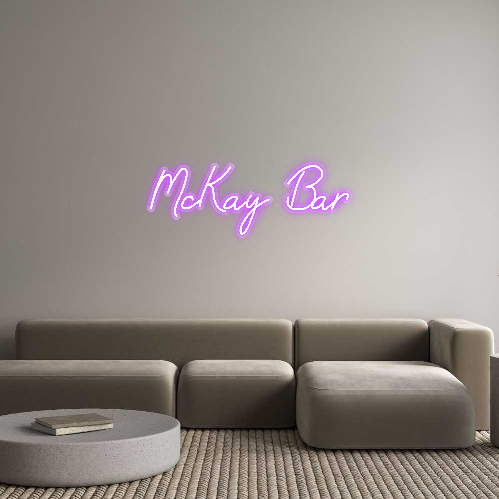 Custom Neon: McKay Bar