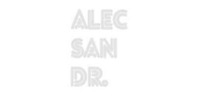 Custom Neon: ALEC 
SAN 
...