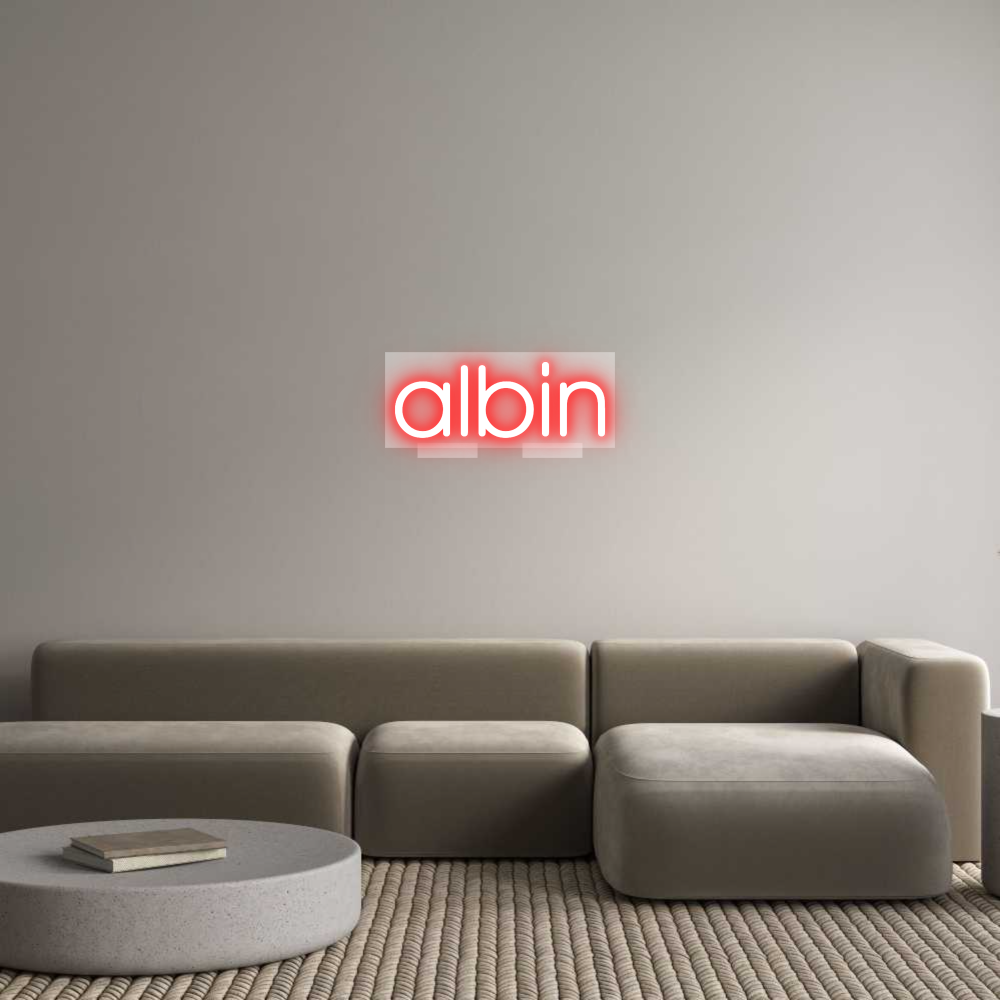 Custom Neon: albin
