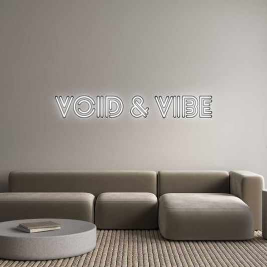 Custom Neon: Void & Vibe