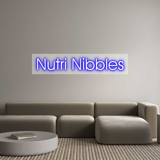 Custom Neon: Nutri Nibbles