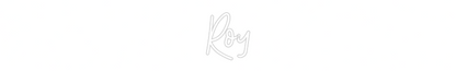 Custom Neon: Roy