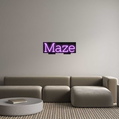 Custom Neon: Maze