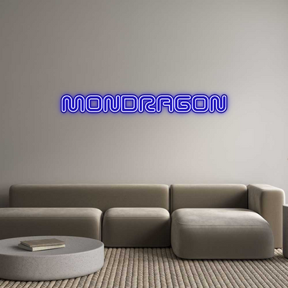 Custom Neon: MONDRAGON