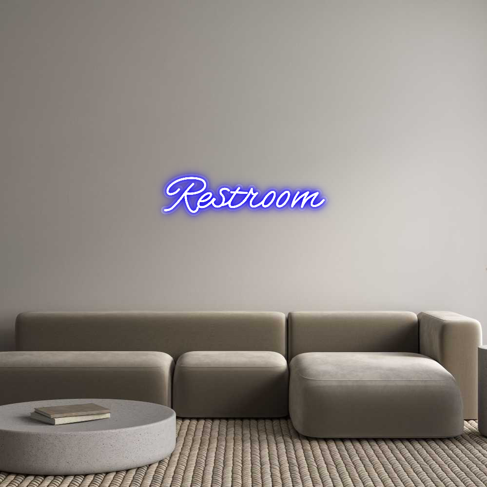 Custom Neon: Restroom