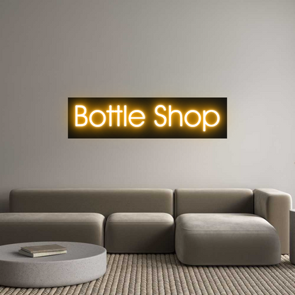 Custom Neon: Bottle Shop