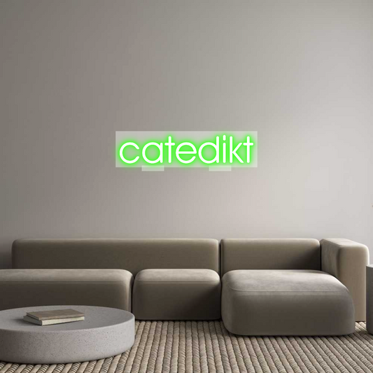 Custom Neon: catedikt