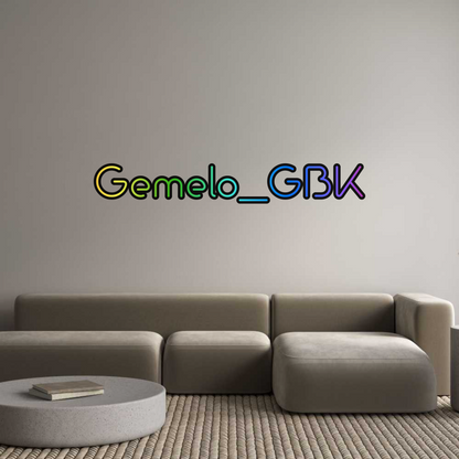 Custom Neon: Gemelo_GBK