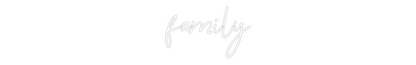 Custom Neon: family
