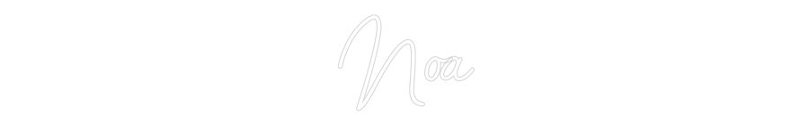 Custom Neon: Noa