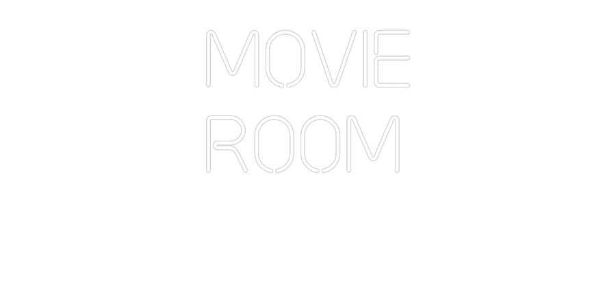 Custom Neon: Movie
Room
