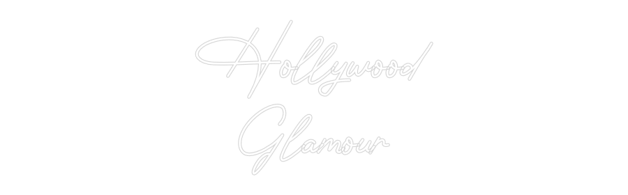 Custom Neon: Hollywood
Gl...