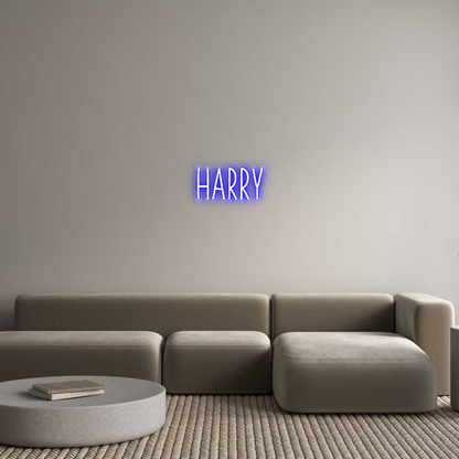 Custom Neon: HARRY