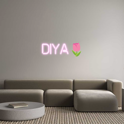 Custom Neon: Diya🌷