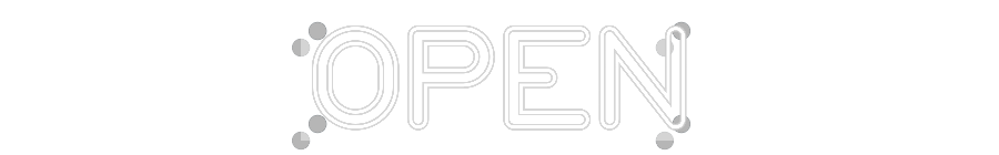 Custom Neon: OPEN