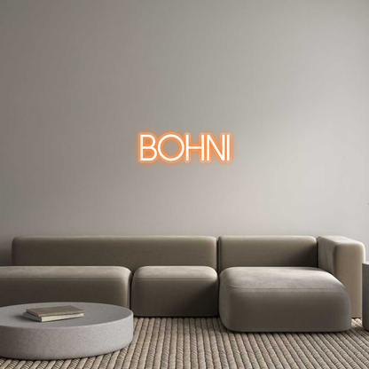 Custom Neon: Bohni