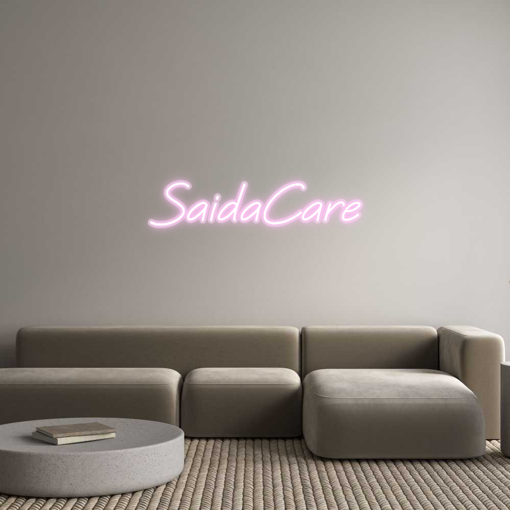 Custom Neon: SaidaCare