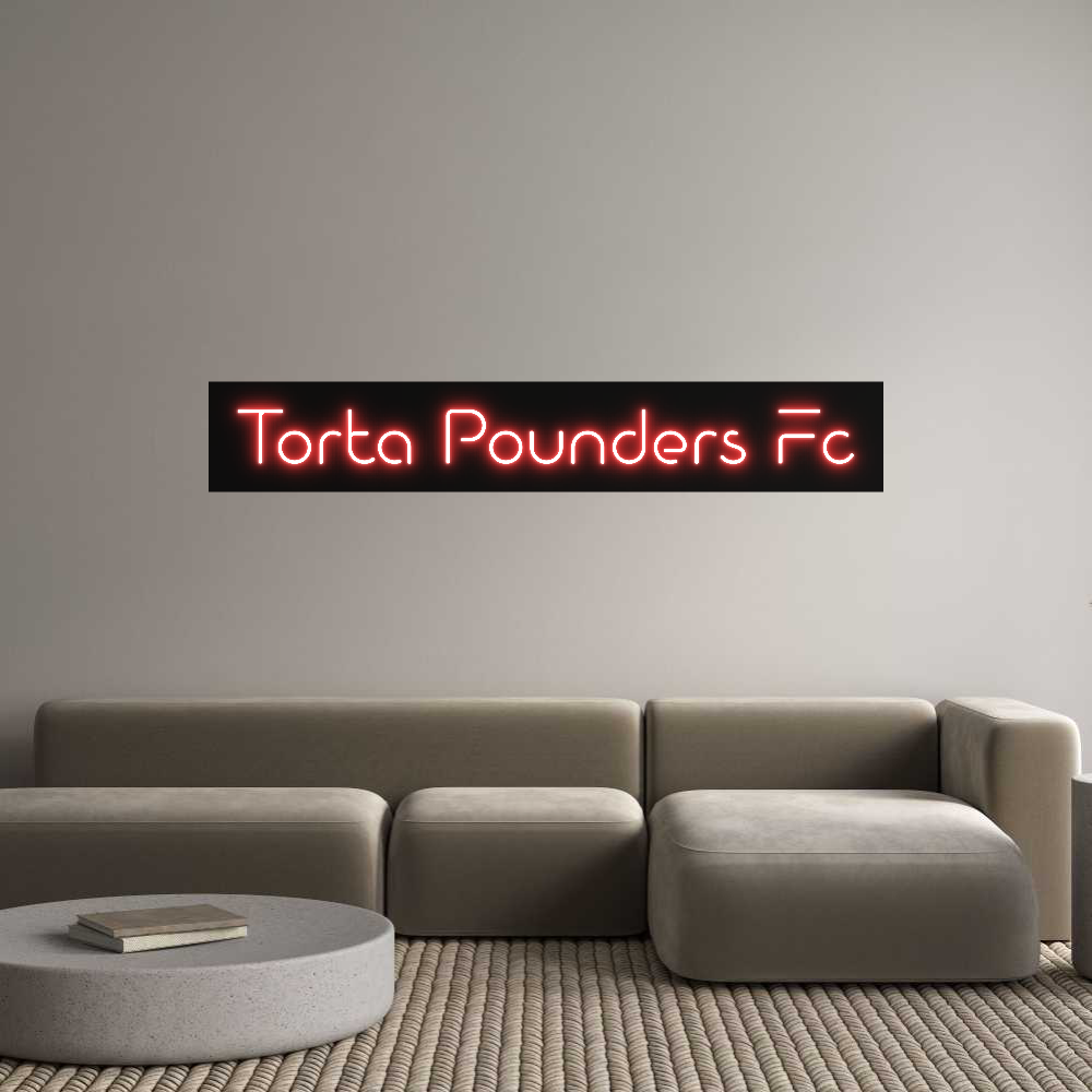 Custom Neon: Torta Pounder...