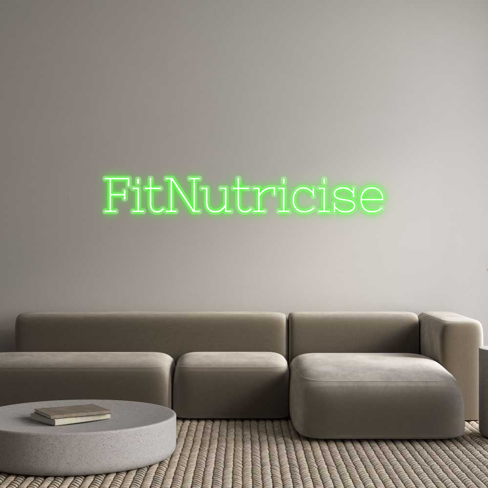 Custom Neon: FitNutricise