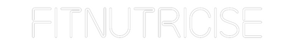 Custom Neon: FitNutricise