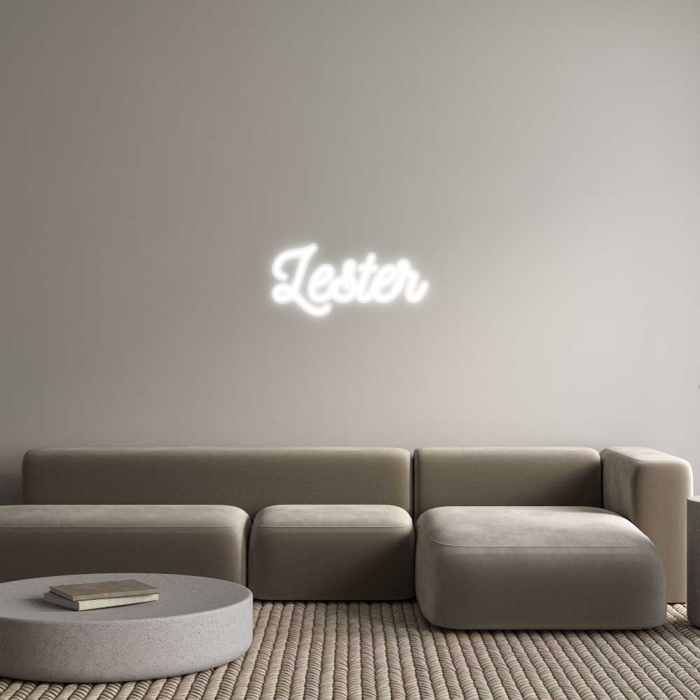 Custom Neon: Lester