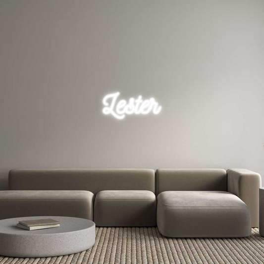 Custom Neon: Lester