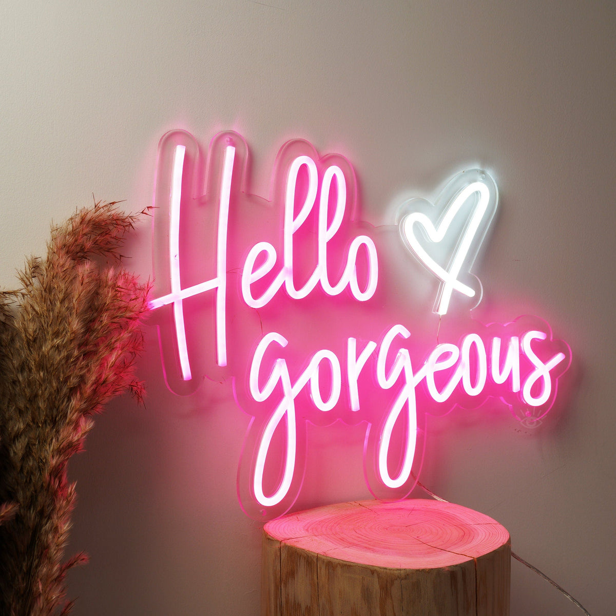 Computer Hello Gorgeous Hello Gorgeous Neon Sign – LC SIGN SHOP