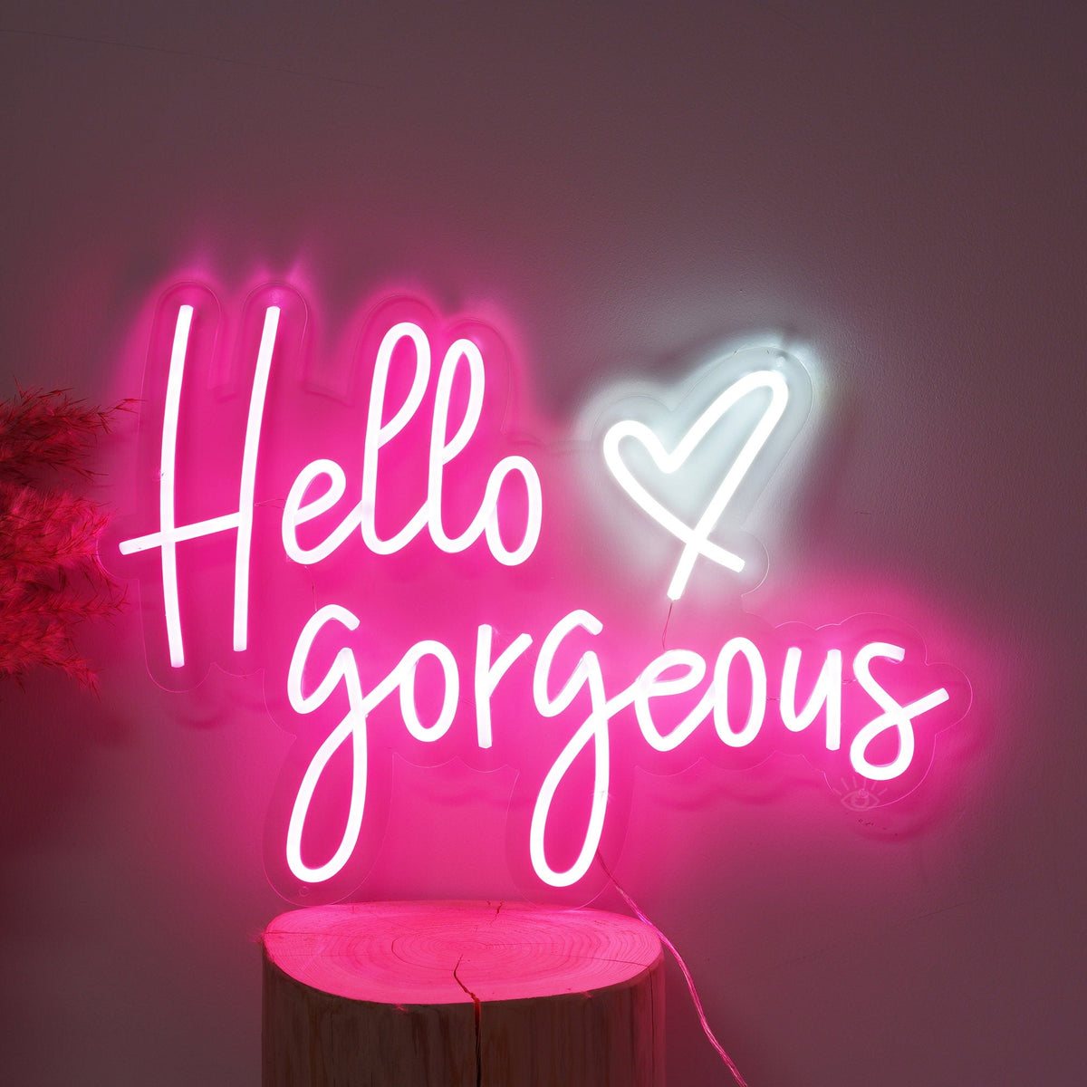 Computer Hello Gorgeous Hello Gorgeous Neon Sign – LC SIGN SHOP