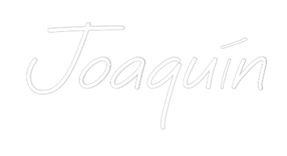 Custom Neon: Joaquín