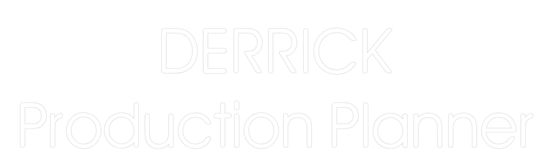 Custom Neon: DERRICK
Prod...