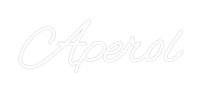 Custom Neon: Aperol