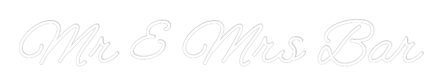 Custom Neon: Mr & Mrs Bar