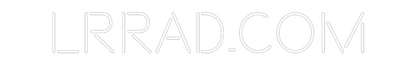 Custom Neon: LRRAD.COM
