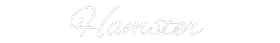 Custom Neon: Hamster