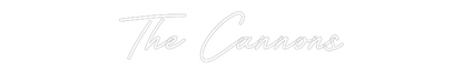 Custom Neon: The Cannons